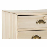 Chest of drawers DKD Home Decor Natural Wood MDF Navy Blue Light grey (120 x 36 x 68 cm)-1