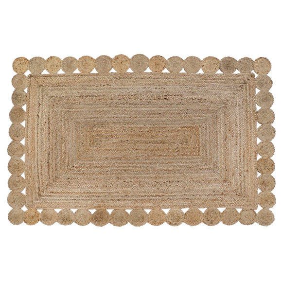 Carpet DKD Home Decor Jute Brown 200 x 290 x 1 cm-0