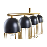 Ceiling Light DKD Home Decor Black Golden 220 V 50 W (60 x 11 x 26 cm)-3