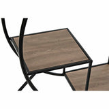 Shelves DKD Home Decor Black Light grey Metal Fir 90 x 30 x 100 cm (1)-3