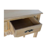 Console DKD Home Decor Natural Fir MDF Wood 90 x 39 x 79 cm-3