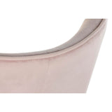 Armchair DKD Home Decor Pink Polyester Wood 67 x 69 x 96 cm 75 x 69 x 96 cm-1