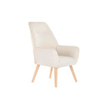 Armchair DKD Home Decor Cream Natural 65 x 75 x 96 cm-0