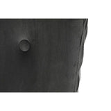 Armchair DKD Home Decor Natural Dark grey Polyester Wood 66 x 67 x 92 cm-2