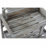 Garden Cart DKD Home Decor 87 x 14 x 109 cm 87 x 41 x 109 cm Light brown-3