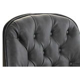 Armchair DKD Home Decor Black Dark grey Metal 69 x 76 x 85 cm-5