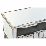 TV furniture DKD Home Decor Silver Mirror MDF (112 x 50 x 45 cm)-6