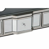 TV furniture DKD Home Decor Silver Mirror MDF (112 x 50 x 45 cm)-4
