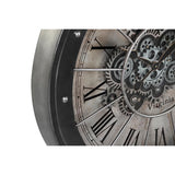 Wall Clock DKD Home Decor Gears Black Copper Iron 80 x 8 x 80 cm-3