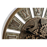 Wall Clock DKD Home Decor Gears Golden Iron 72 x 8,5 x 72 cm-2