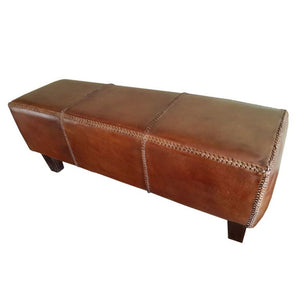 Bench DKD Home Decor   Brown Aluminium Teak 120 x 46 x 41 cm 120 x 41 x 46 cm-0