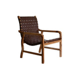 Armchair DKD Home Decor Brown Teak 66 x 73 x 96 cm-0