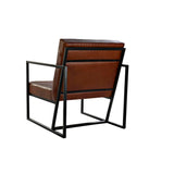 Armchair DKD Home Decor Brown Black Metal 75 x 89 x 90 cm-1