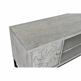 TV furniture DKD Home Decor Metal Mango wood (130 x 40 x 55 cm)-4