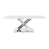 Centre Table DKD Home Decor Crystal Steel 120 x 60 x 42 cm-1