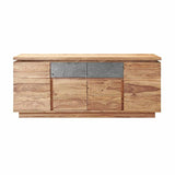Sideboard DKD Home Decor Grey Natural Wood 175 x 45 x 72 cm-1