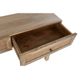 Console DKD Home Decor Brown Wood Mango wood 120 x 35 x 77 cm-2