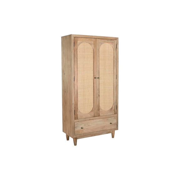 Cupboard DKD Home Decor Brown Natural Mango wood 90 x 40 x 180 cm-0