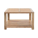 Centre Table DKD Home Decor Light brown Mango wood 76 x 76 x 45 cm-1