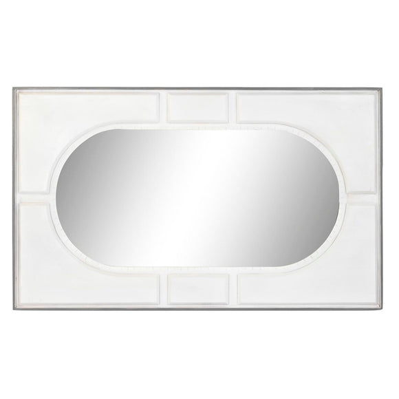 Wall mirror DKD Home Decor White Modern Rhombus 154 x 4 x 94 cm-0