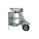 Table DKD Home Decor Blue Brown Green Iron Mango wood 116 x 72 x 110 cm-9