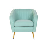 Armchair DKD Home Decor Green Golden Metal 70 x 68 x 73 cm-4