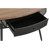 Hall DKD Home Decor Brown Black 120 x 65 x 77 cm-4