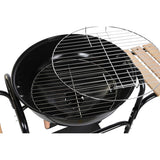 Barbecue DKD Home Decor Wood Steel (100 x 47 x 95 cm)-3