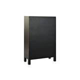 Chest of drawers DKD Home Decor Black Golden Fir MDF Wood Oriental 63 x 28 x 101 cm-1