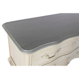 Chest of drawers DKD Home Decor 123 x 50 x 80 cm Beige Grey Dark grey Mango wood MDF Wood Romantic-3