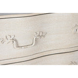 Chest of drawers DKD Home Decor 123 x 50 x 80 cm Beige Grey Dark grey Mango wood MDF Wood Romantic-2