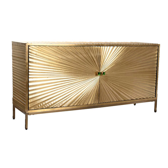 Sideboard DKD Home Decor Golden Brass Mango wood 160 x 40 x 80 cm-0