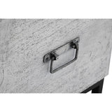 Chest DKD Home Decor Ceramic Grey White Mango wood (116 x 40 x 50 cm)-3