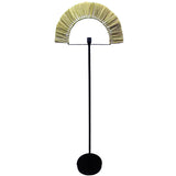 Floor Lamp DKD Home Decor Black Natural Jute Iron 50 W 220 V 56 x 26 x 152 cm-0