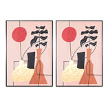 Canvas DKD Home Decor polystyrene Canvas 83 x 4,5 x 122,5 cm-0