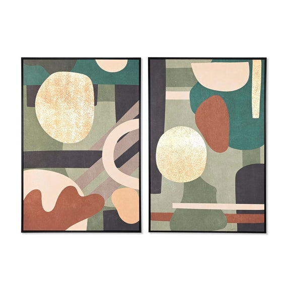 Canvas DKD Home Decor polystyrene Canvas 83 x 4,5 x 122,5 cm-0