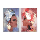 Canvas DKD Home Decor polystyrene Canvas 83 x 4,5 x 122,5 cm-0