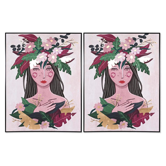 Canvas DKD Home Decor polystyrene Canvas 103 x 4,5 x 143 cm-0