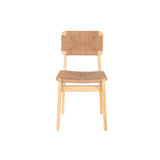 Dining Chair DKD Home Decor Natural 42 x 41 x 80 cm 42 x 47 x 80 cm 42 x 50 x 81 cm-0