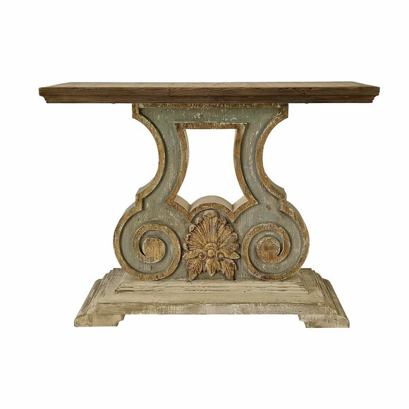 Console DKD Home Decor Fir MDF Wood (121,5 x 40 x 95 cm)-0