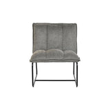 Armchair DKD Home Decor Black Grey Metal 66 x 71 x 77 cm-3