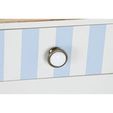 Console DKD Home Decor Ceramic White Sky blue (110 x 40 x 79 cm)-3