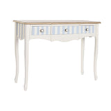 Console DKD Home Decor Ceramic White Sky blue (110 x 40 x 79 cm)-0