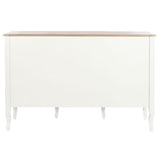 Sideboard DKD Home Decor White Sky blue (140 x 45 x 90 cm)-2