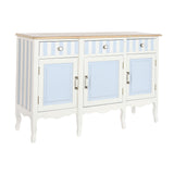 Sideboard DKD Home Decor White Sky blue (140 x 45 x 90 cm)-0