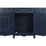 Sideboard DKD Home Decor Blue Brown Navy Blue Paolownia wood 120 x 48 x 60 cm 120 x 48 x 90 cm-3