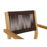 Table set with 4 chairs DKD Home Decor 90 x 90 x 75 cm-7