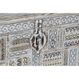 Chest DKD Home Decor Metal Mango wood 80 x 40 x 45 cm-3