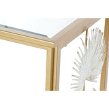 Console DKD Home Decor White Golden Metal Mirror 108 x 37 x 80 cm-3