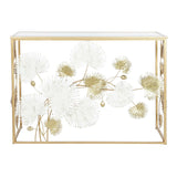 Console DKD Home Decor White Golden Metal Mirror 108 x 37 x 80 cm-4